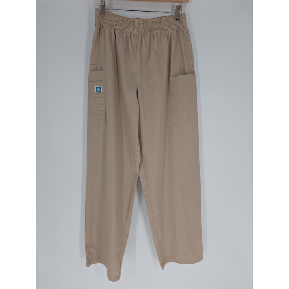 New Adar Medical Uniforms Cargo Pants Size Medium Kahki Nursing Scrubs
